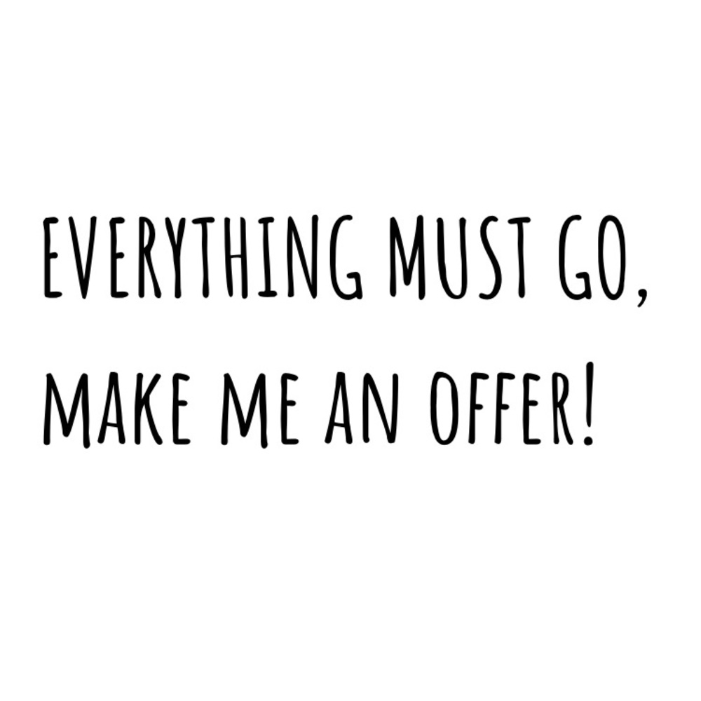 clearing out my posh closet!